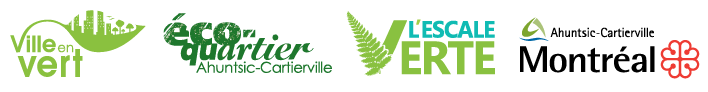 Ville en vert, éco-quartier Ahuntsic-Cartierville, L'Escale verte, Arrondissement Ahuntsic-Cartierville